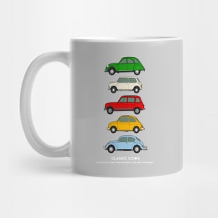 Iconic classic peoples cars Mug